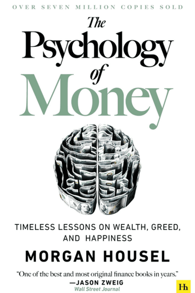 Omslag: The Psychology of Money av Morgan Housel
