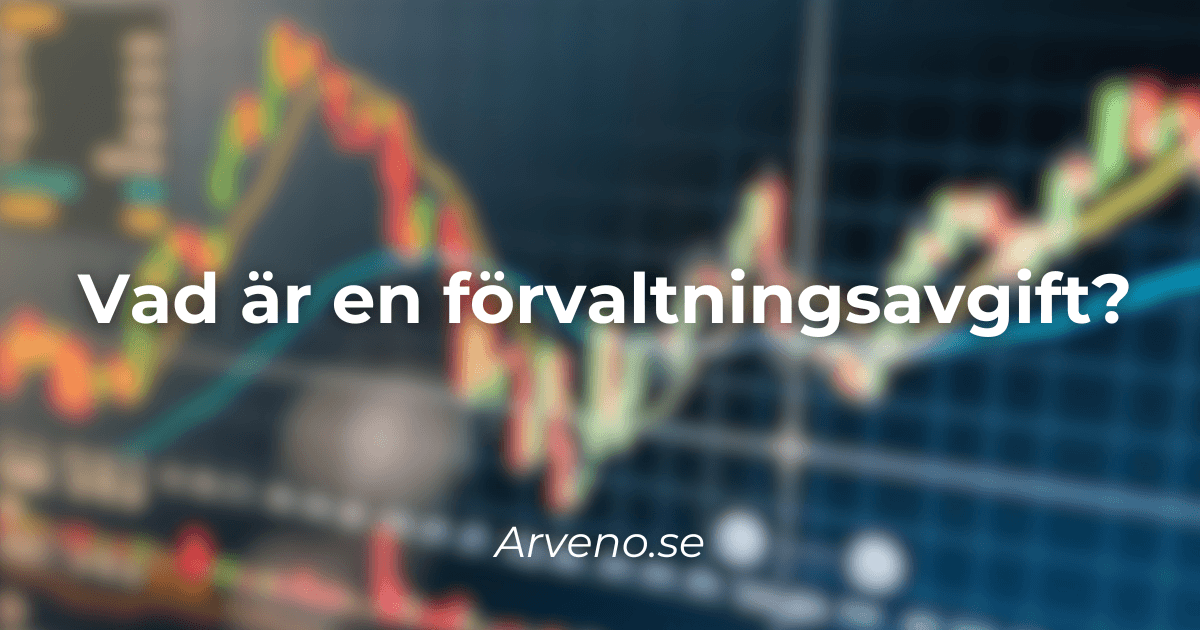 Illustration över förvaltningsavgift