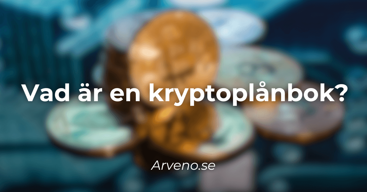 Illustration av kryptoplånbok