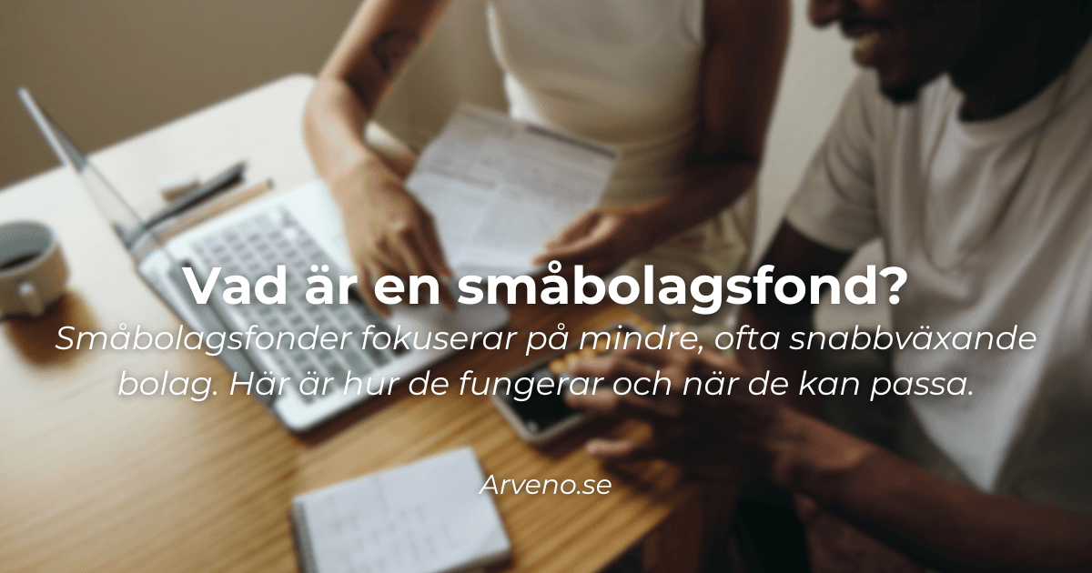Småbolagsfond: illustration av mindre bolag med högre tillväxtpotential