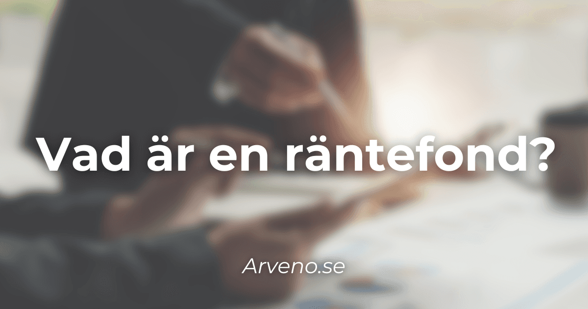 Vad är en räntefond? Guide